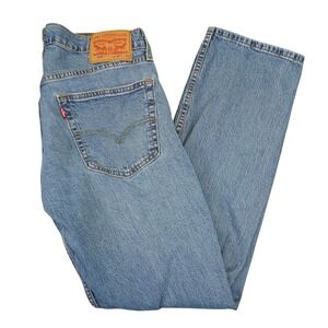 Levi's 559 Relaxed Straight Jeans Mens 30x32 Blue Medium Wash Denim